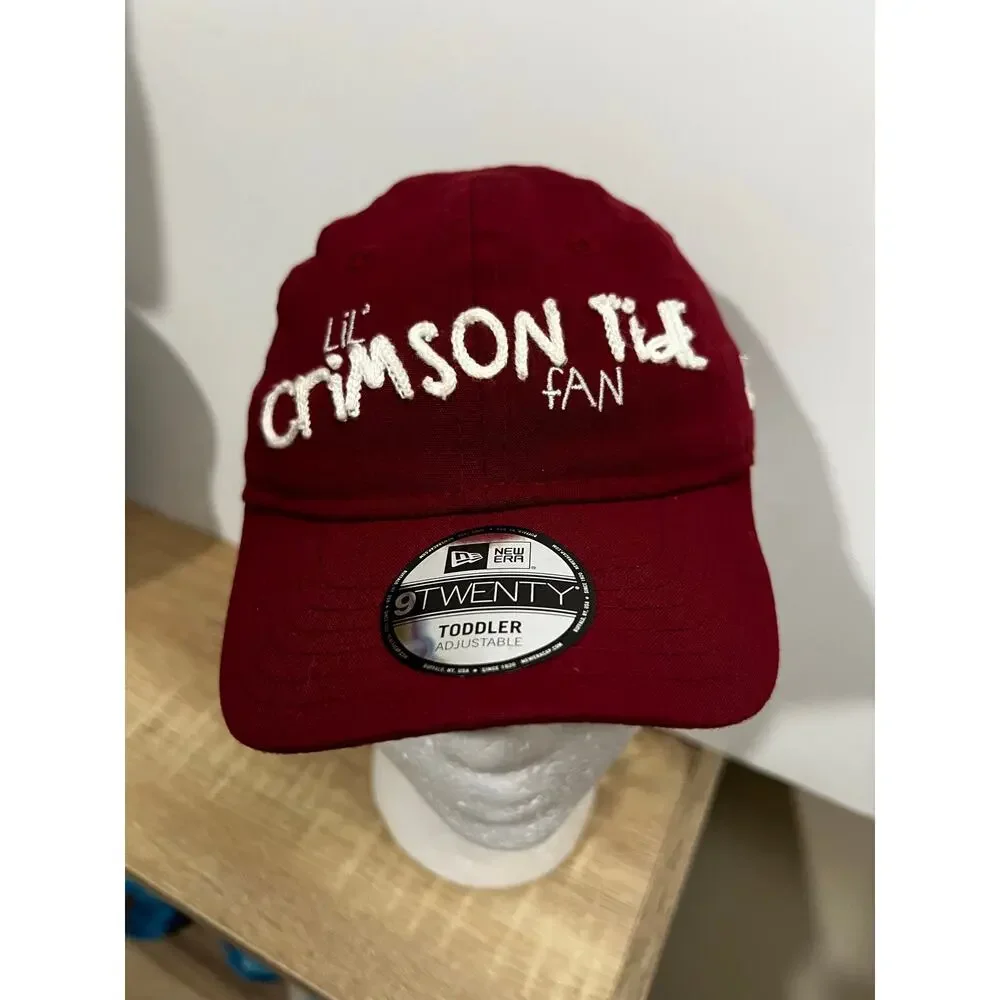 New Era University of Alabama Toddler Adjustable Hat “Lil’ Crimson Tide Fan” cap